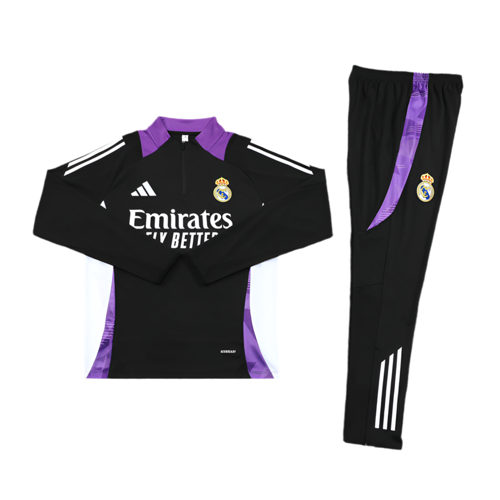 Fato de Treino Real Madrid 24/25 - Preto