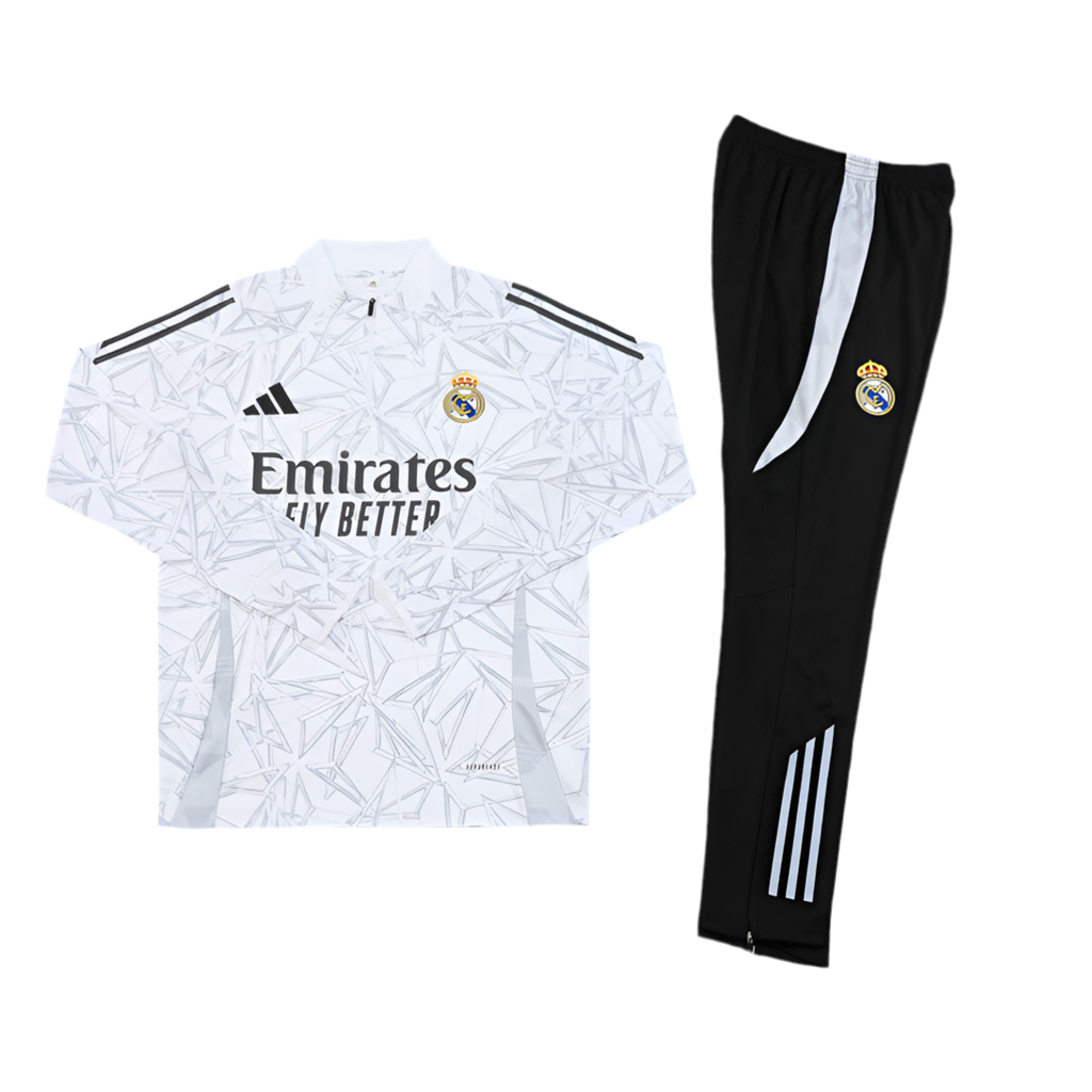Fato de Treino Real Madrid 24/25 - Branco