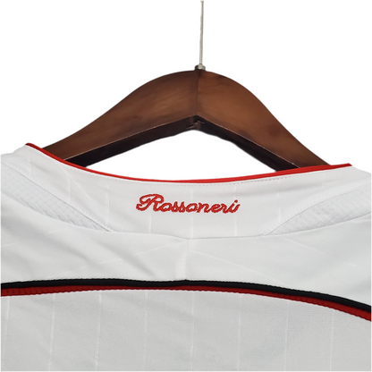 Camisola Manga Longa AC Milan Champions League 06/07 - Branco