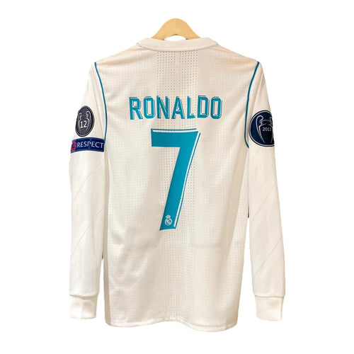 Camisola Real Madrid I 2017/2018 - Ronaldo #7 - Versão Jogador