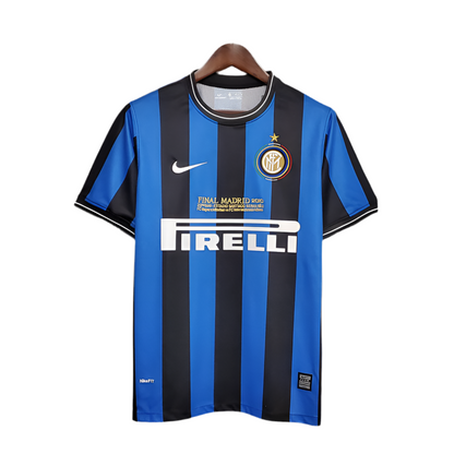Camisola Inter de Milão Retrô 2010 - Azul e Preta