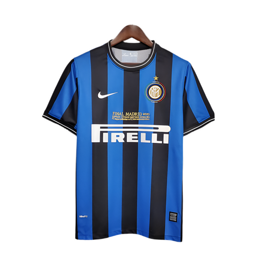 Camisola Inter de Milão Retrô 2010 - Azul e Preta