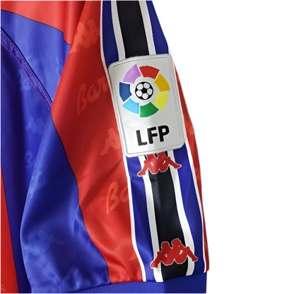 Camisola Barcelona Retrô 1996/1997 - Azul e Grená