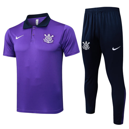 Camisola Polo e Calça Corinthians 25/26