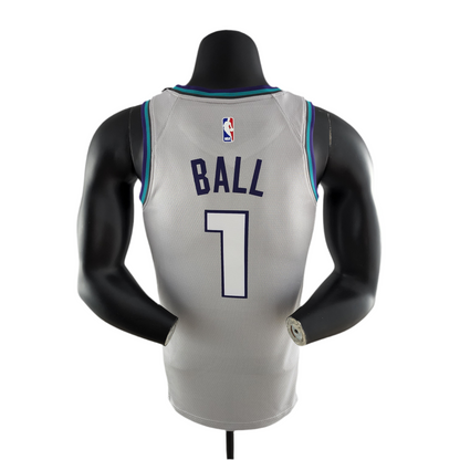 Regata NBA Charlotte Hornets Masculina - Cinza