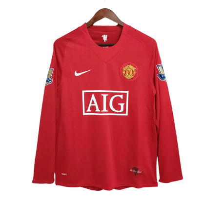 Camisola Manchester United I 2007/2009 - Ronaldo #7