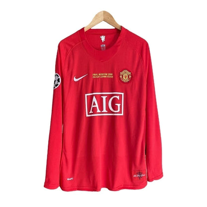 Camisola Manchester United I 2007/2009 - Ronaldo #7