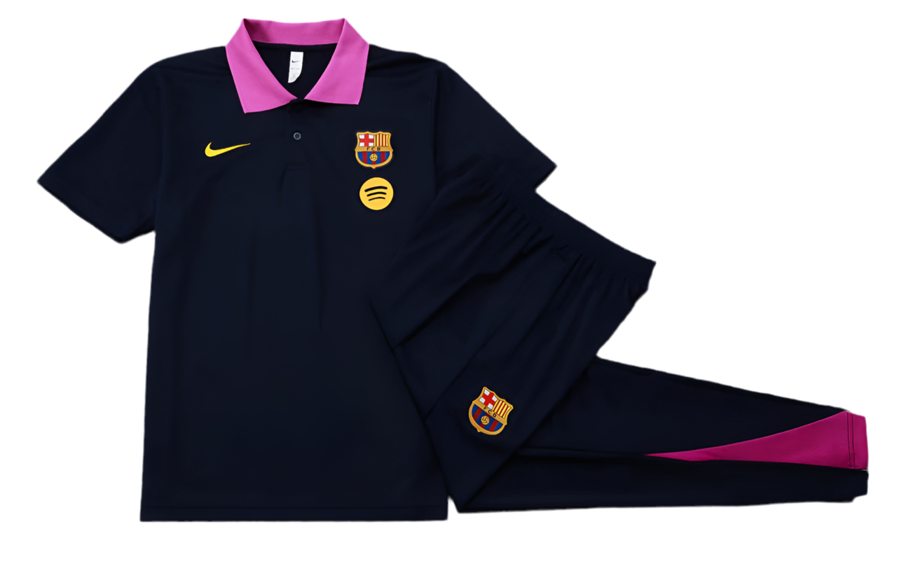 Camisola Polo e Calça Barcelona 25/26