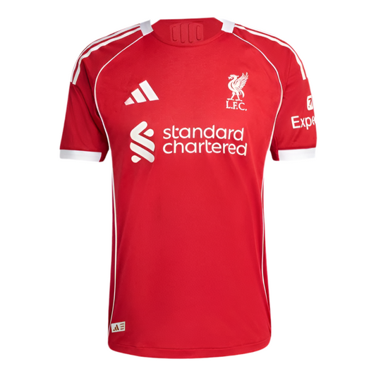 Camisola Liverpool I 25/26 - Vermelha Masculino