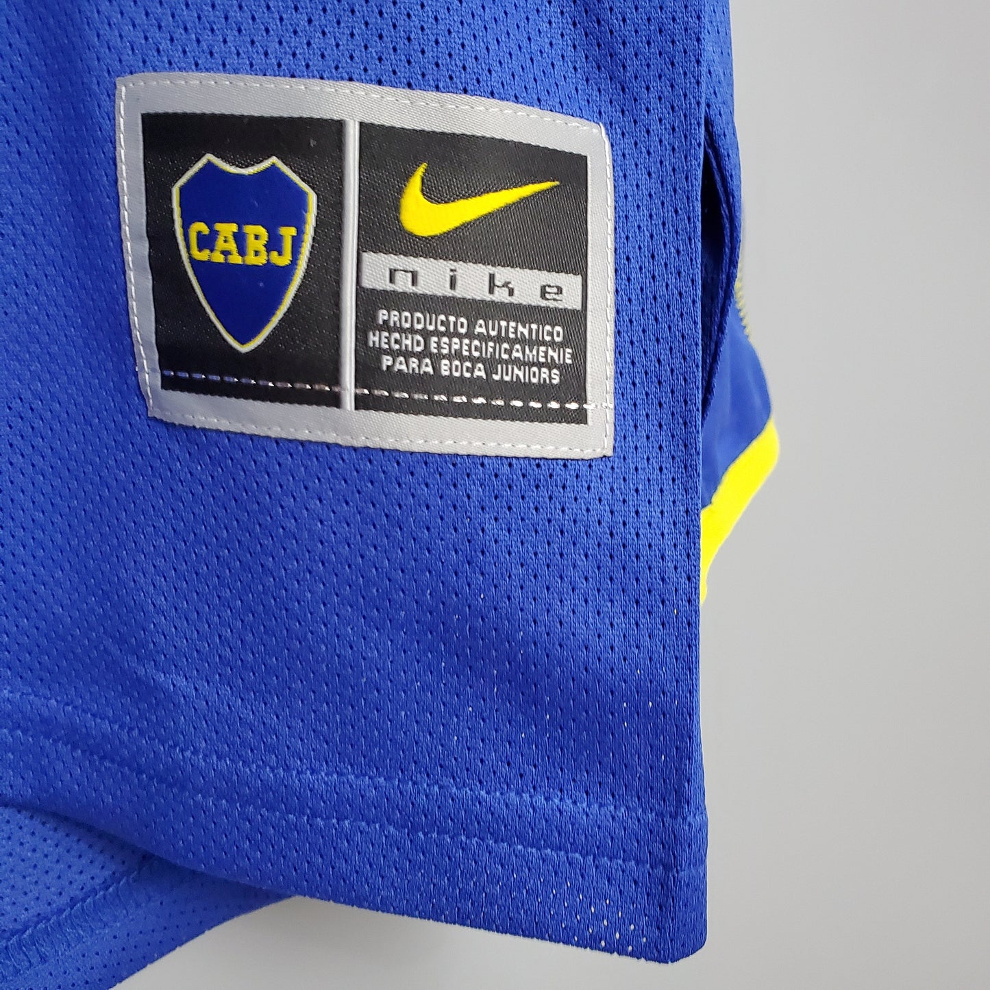 Camisola Manga Longa Boca Juniors 03/04 - Azul e Amarelo