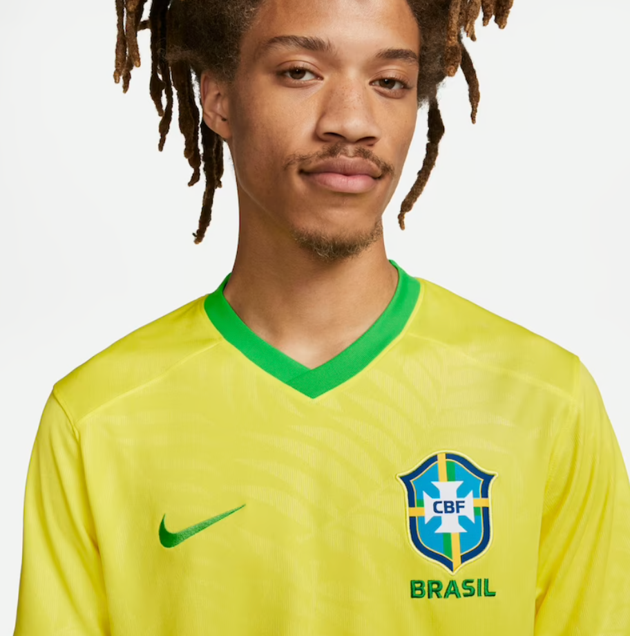 Camisola Seleção Brasil I 2023 - Amarelo