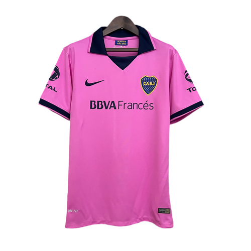 Camisola Boca Juniors Retrô II 13/14 - Rosa