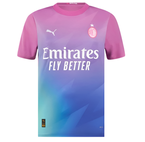 Camisola Feminina AC Milan III 23/24 - Rosa