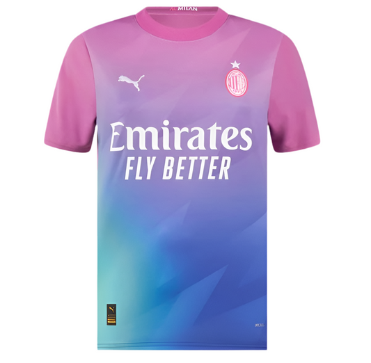Camisola Feminina AC Milan III 23/24 - Rosa