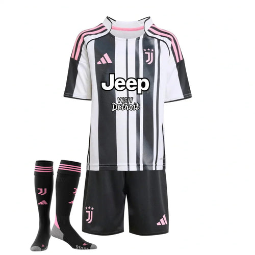Kit Infantil Juventus I 25/26 - com Meia