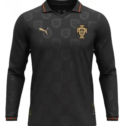 Camisola Manga Longa Portugal 25/26 - Edição Especial Pantera Negra