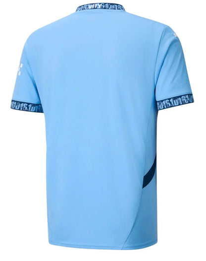 Camisola Manchester City I 24/25 - Azul e Branca