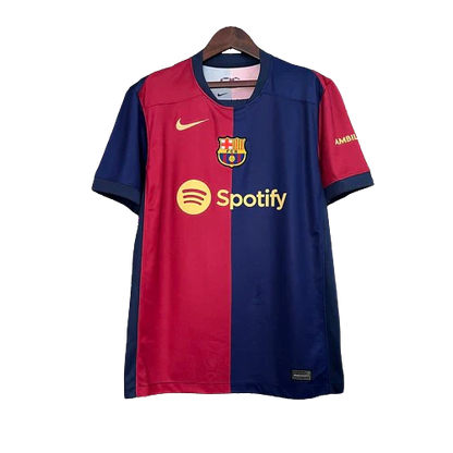 Camisola Barcelona I 24/25 - Azul e Vermelho