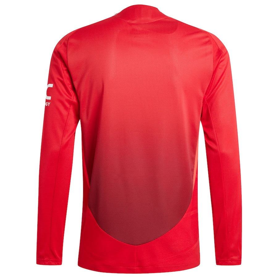 Camisola Manga Longa Manchester United I 24/25 - Vermelho