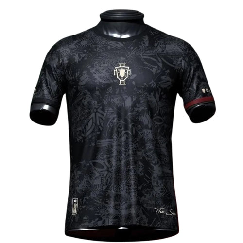 Camisola Seleção Portugal The Siu CR7 Euro 24/25 - Preta