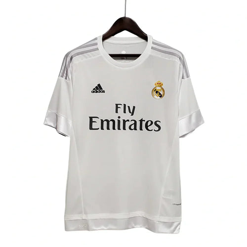 Camisola Real Madrid Retrô 15/16 - Branco