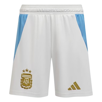 Kit Infantil Argentina I 24/25 Com Patch FIFA - Azul e Branco