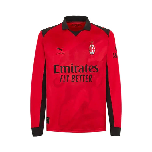 Camisola Manga Longa AC Milan 25/26 - Edição Especial