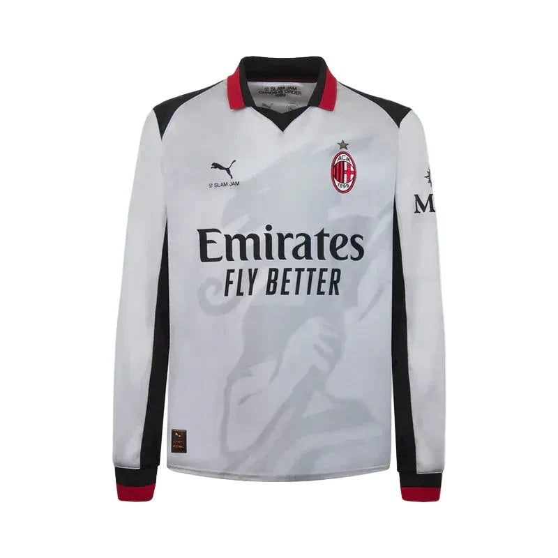 Camisola Manga Longa AC Milan 25/26 - Edição Especial