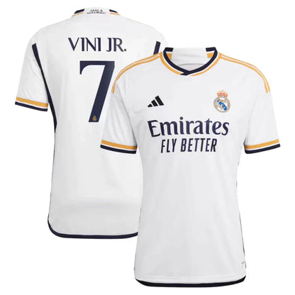 Camisola Real Madrid I [VINI JR #7] 23/24 - Branco