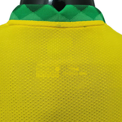 Camisola Brasil I 2021 - Amarela Masculino Jogador