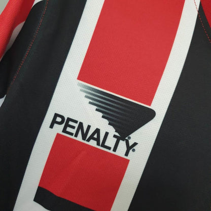 Camisola São Paulo Retrô 1993 Vermelha e Preta - Penalty