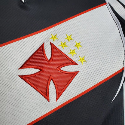 Camisola Vasco Retrô 2000- Preto