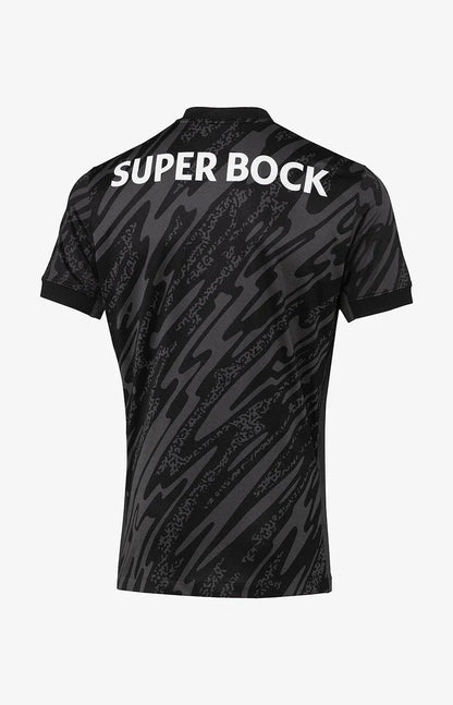 Camisola Sporting Guarda-Redes Preta 25/26